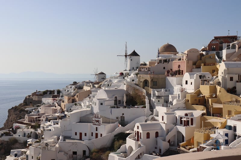 Santorini Coastline